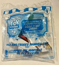 McDonalds Happy Meal Toy Toy Story 4 9 Rex And Trixie  s Hammer Time 2019 Sealed