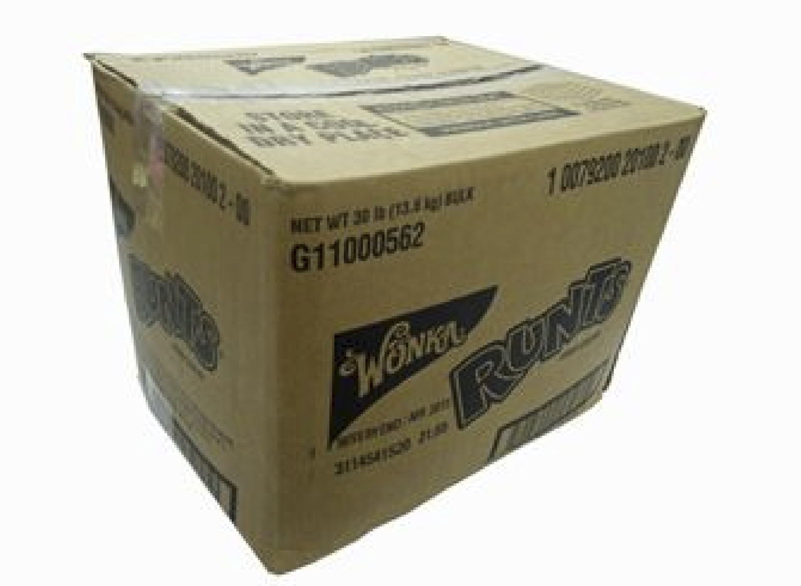 Bulk Case Wonka Runts 30 Pounds Bulk Vending Machine Fruit Candy 30 LBS