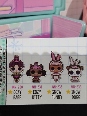 Snow Dogg Lol Snow Bunny Pet LOL Surprise Doll Winter Disco Fluffy