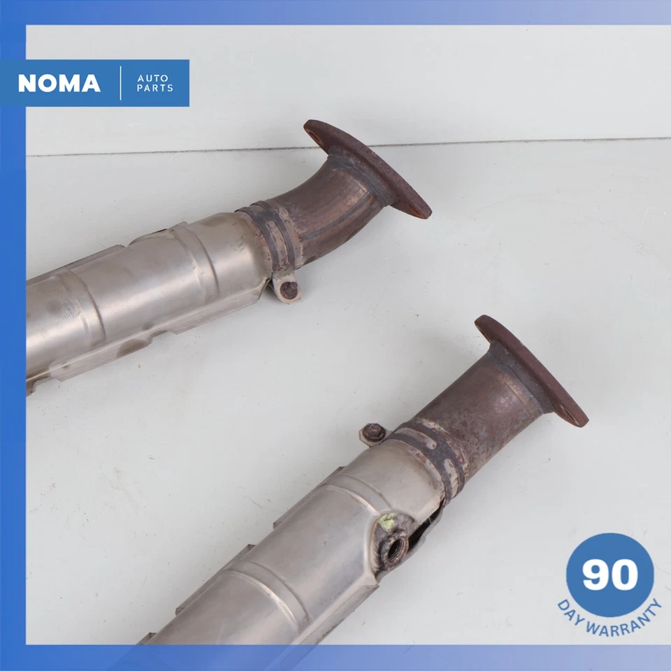 Juego de tubos de escape laterales izquierdo y derecho Lexus USF40 LS460 10-17 OEM Foto 3 de 4