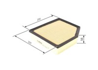 Luftfilter Bosch F 026 400 456 FüR OE 17801 31100 - 17801 31170 - 1780131170