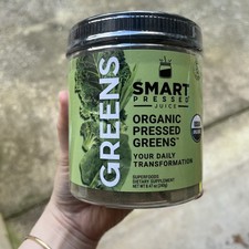 Smart Pressed Organic Greens Superfoods Juice Powder Cold-240g-Exp: 05/2026