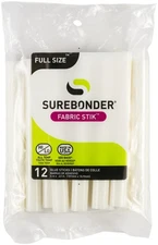 Surebonder All-Temp Fabric Stik Glue Stick 12/Pkg-7/16"X4"