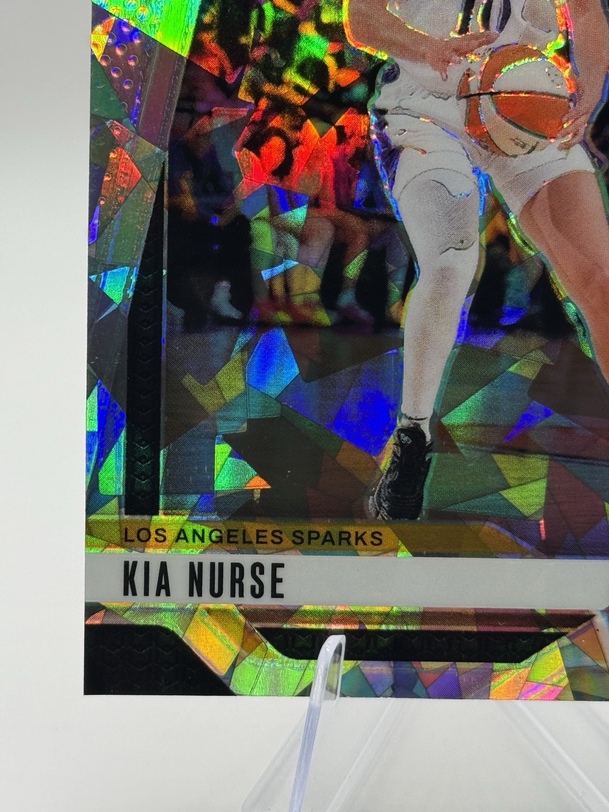 ❄️ 2024 WNBA Panini Prizm - Kia Nurse #129 Ice Prizm - Los Angeles Sparks view 8