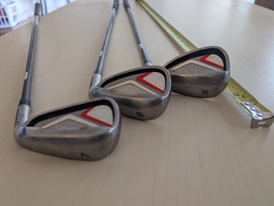 Juego de plancha Taylor Made Phenom 7, 9, SW Foto 4 de 4