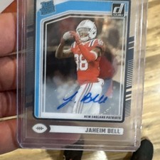 2024 Panini Clearly Donruss - Rated Rookie Jaheim Bell #91 Autographs (AU, RC)