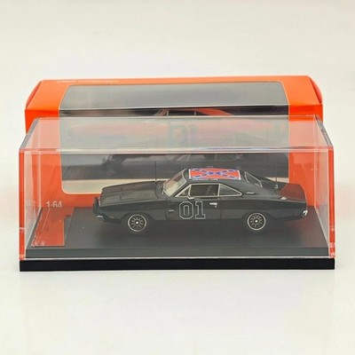 1:64 Mini Forge 1969 Chargr RT style General Lee Black Diecast Model Car Limited