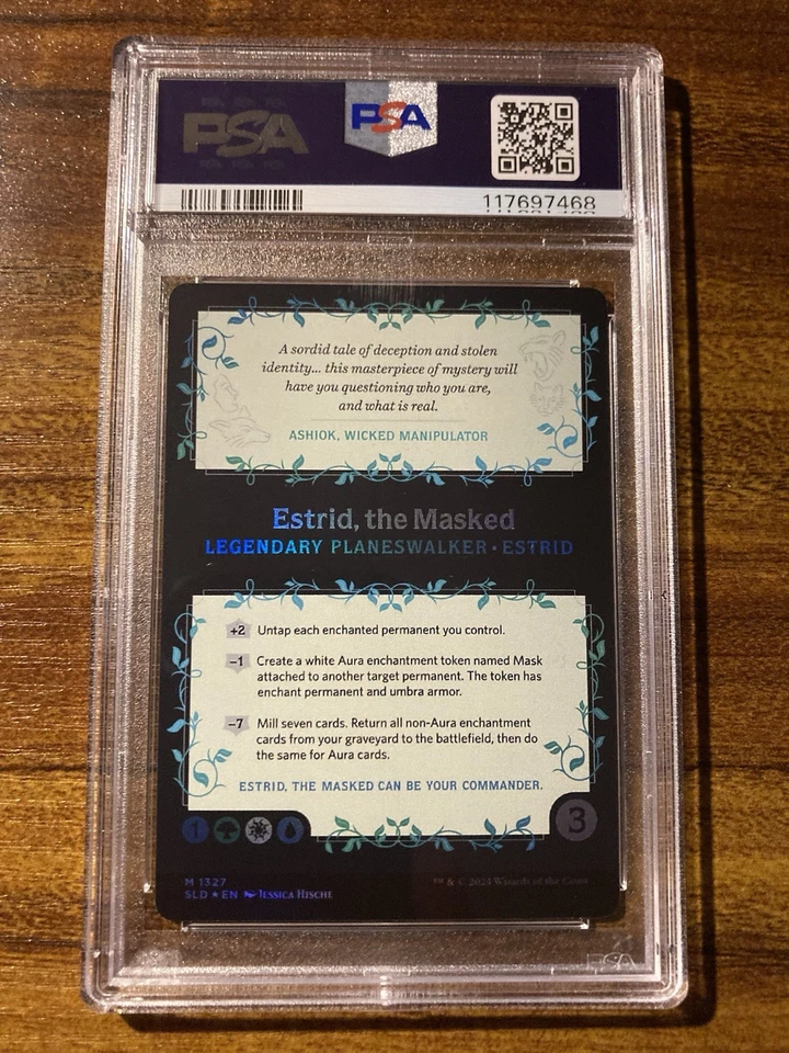 MTG✨ESTRID THE MASKED Full Art/Flip 🌈 FOIL✨SLD PSA 10 Legendary Planeswalker - Image 3 of 4
