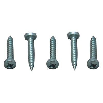 AP Products #8 x 1-1/2'' Zinc Square Recess Pan Head SAE Screws 1000 Pieces