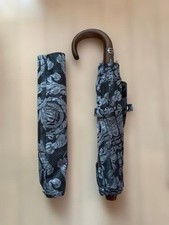 GIANNI VERSACE Folding Umbrella Medusa Pattern 43cm Closed 98cm Open