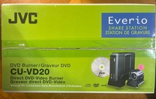JVC Everio CU-VD20 Direct DVD Burner Camcorder Dock Box Factory Sealed