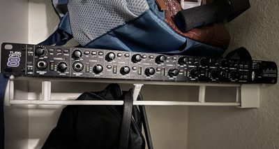 ART Tube Opto 8 8-Channel Tube Mic Preamp 1U Rack 48V Phantom Pad Phase