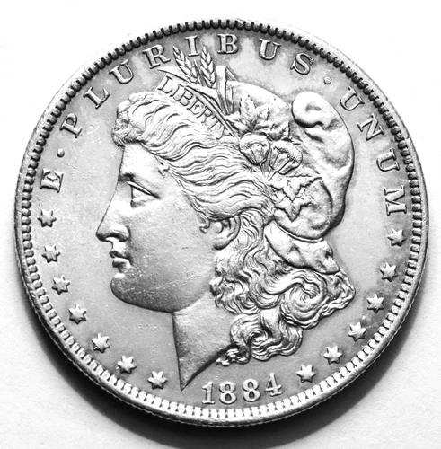 1884o Morgan Silver Dollar, 90% Silver, Very Good Condition, New Orleans Mint