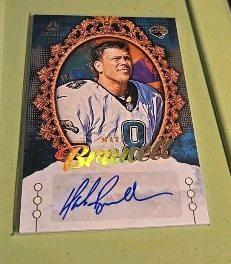 2025 Luminance Mark Brunell autograph auto 32/50 JAGUARS 