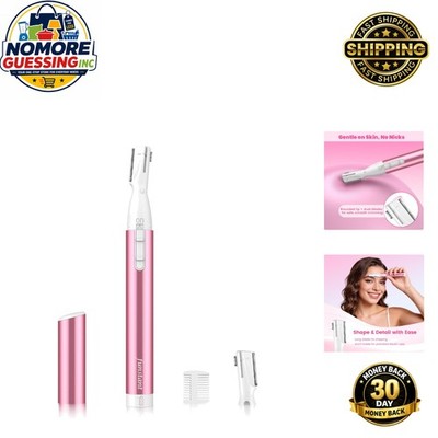 Battery-Powered Electric Razor with Comb   Safe Facial Hair Grooming Solution