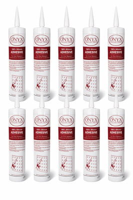 #ad Pack of 12 Clear Silicone Sealant Waterproof All Purpose High Performance Onyx $48.97