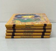 Lot of 8 The Little Mermaid Treasure Chest Hardcover Children Disney Books