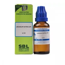 SBL Homeopathic Uranium Nitricum 6 CH (30ml) Dilution