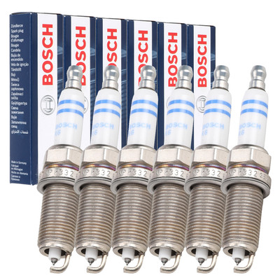 6x BOSCH FR7NPP332 0242236510 Zündkerze für BMW E81-88 E90-93 E60 12122158253 