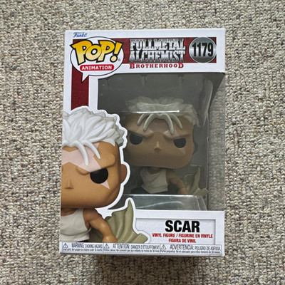 Funko Pop! Animation Fullmetal Alchemist Brotherhood Scar #1179 Vinylfigur