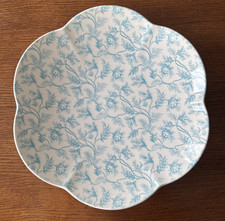 Spode Rosebud Chintz Light Blue White 11 Scal...
