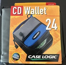 Vintage Case Logic CD Pl Carry Case CDY24 READ