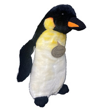 Russ Berrie Yomiko Classics Emperor Penguin Plush Stuffed Animal Realistic 14"