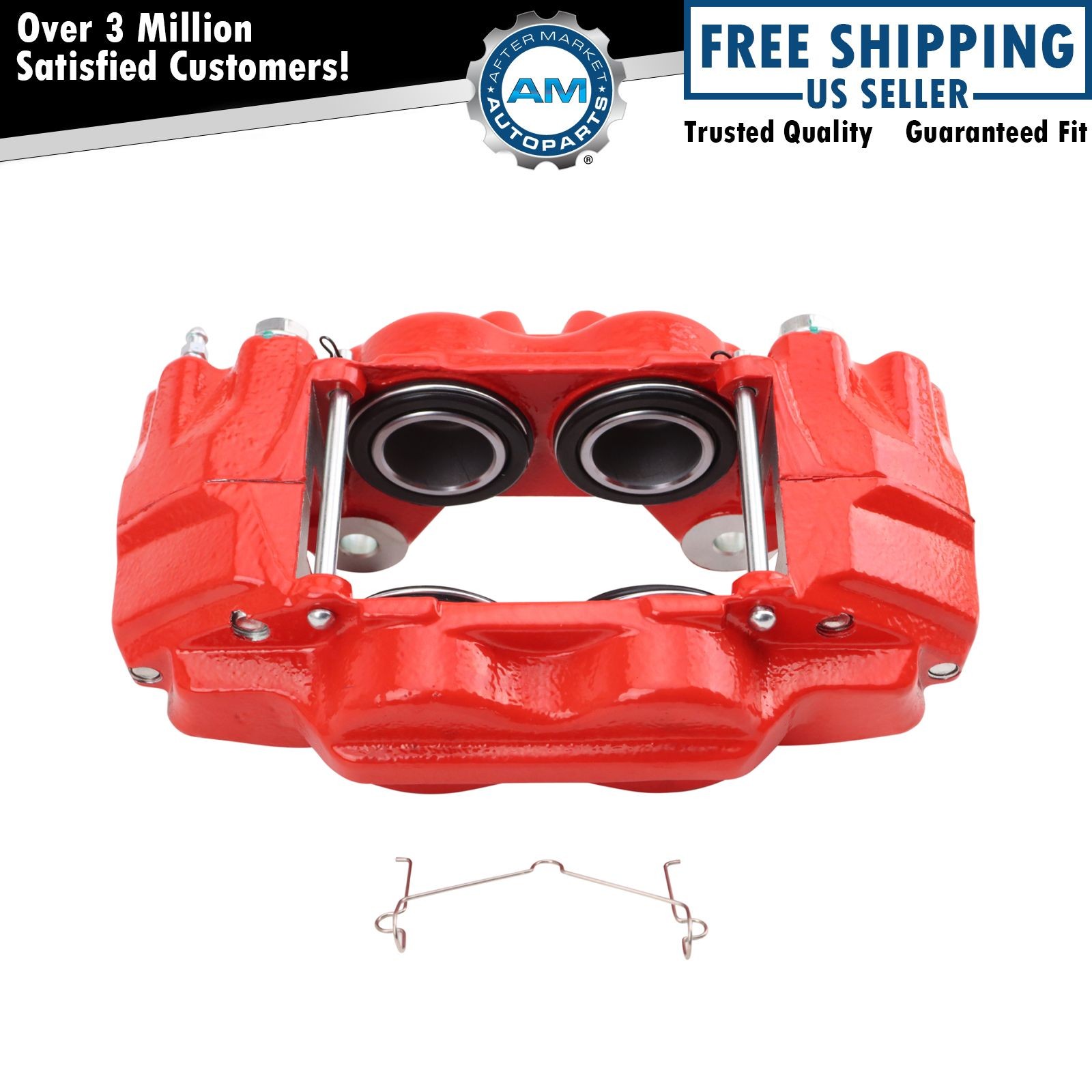 Performance Front Left Brake Caliper Red Performance Fits Lexus Toyota