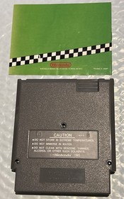 Nintendo R.C. Pro-Am NES Game with Box & Manual Tested Authentic Cib