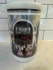 California Pantry Paris Cafe Classic Ceramic Utensil Holder Wine Chiller Cooler