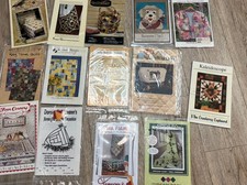 Lot of Quilt Patterns and Small Booklets 14 total