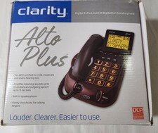 Clarity Alto Plus Amplified Telephone w/ DCP, CID and Speaker Hearing Impairment