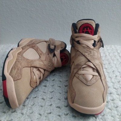 Air Jordan 8 x Rui Hachimura 'Black Samurai' d02496-700 sneakers men size 6.5