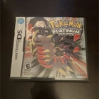 Nintendo Pokémon Platinum Version Nintendo DS w/ Case