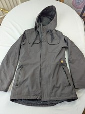 Giacca sci snowboard donna Volcom 15k impermeabile con cappuccio marrone taglia L