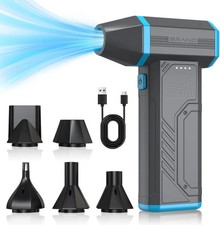 120000 RPM Cordless Electric Air Duster Reusable Blower For PC Keyboard Cleaning