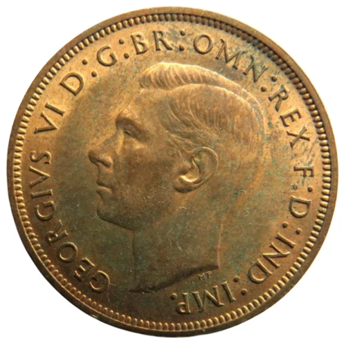 1939 George VI Penny — photo from the most recent tracked eBay sale