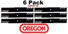 6 PK Oregon 596-344 G5 Gator Mulch Blade Fits Ferris 1521227 481711 A48185 21227