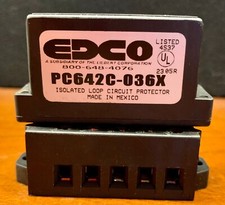 EDCO PC642C-036X Isolated Loop Circuit Protector with Base - Surge Suppressor