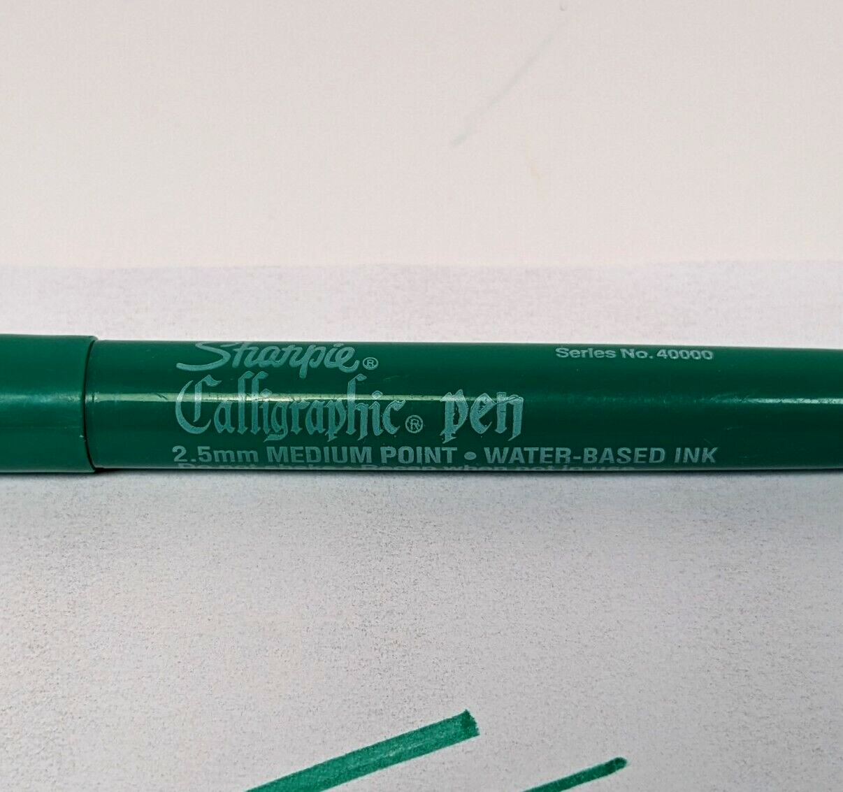 Sharpie Calligraphic Pen 2.5mm Medium Chisel Tip Waterbased Marker