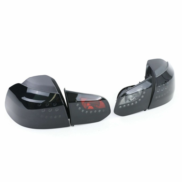 VW GOLF MK6 SMOKED LED TAIL LIGHTS WITH DYNAMIC TURN SIGNALS 20082012