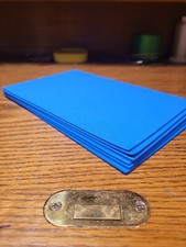 Fly Tying Foam 2mm TRUE BLUE 8.5"X5.5" 6PK.