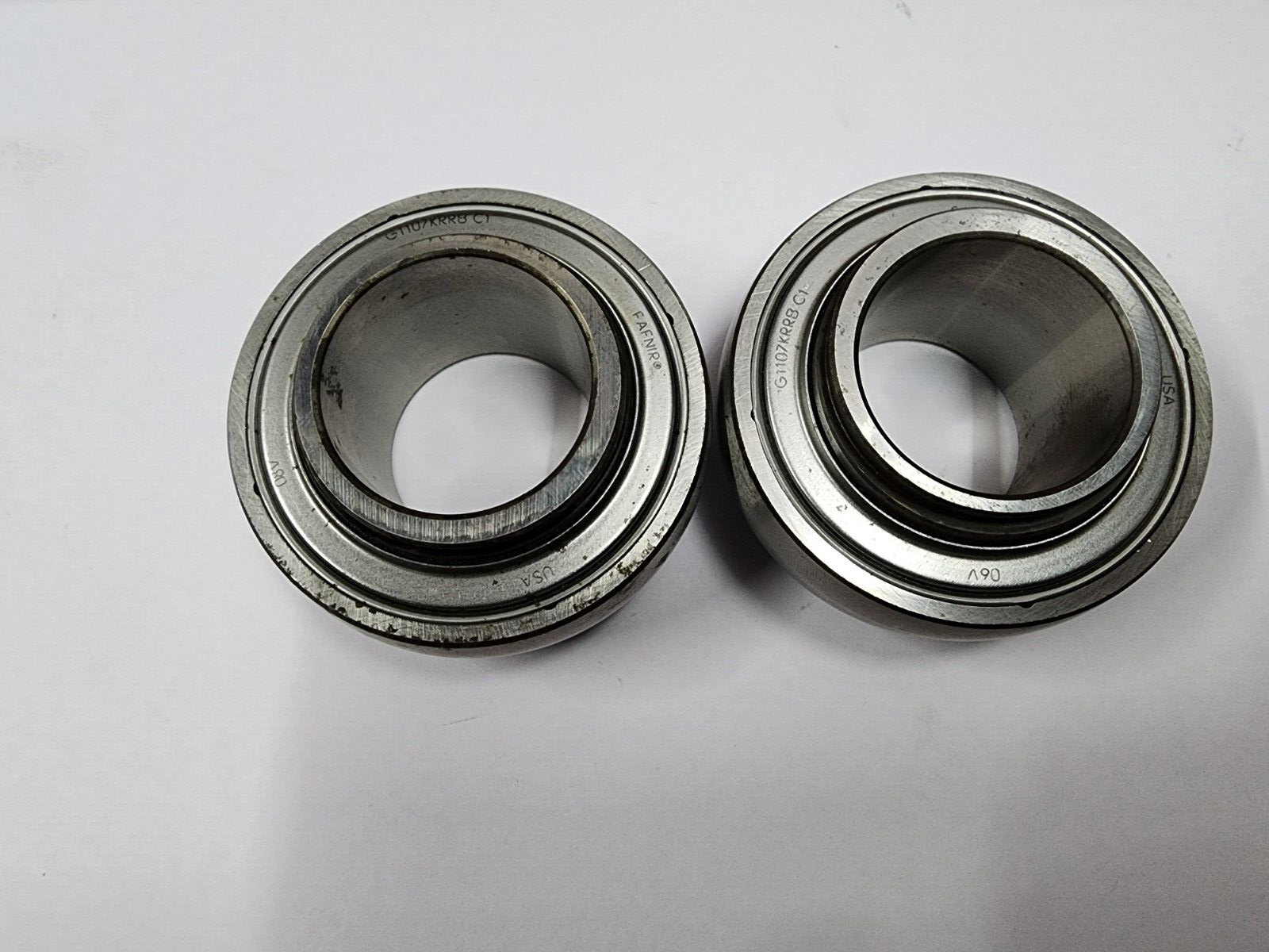 G1107KRRB C1  BALL BEARING FAFNIR USA OPEN WITHOUT COL G1107 KRRB C1 LOT OF 2