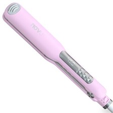 Flat Iron - Fast Heating Ceramic Hair Straightener with 1.4" Wide Floating Bo...