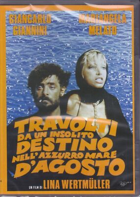 Dvd TRAVOLTI DA UN INSOLITO DESTINO NELL'AZZURRO MARE D'AGOSTO Giannini Melato