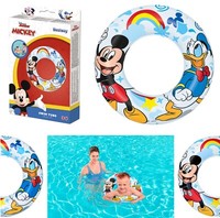 Bestway Aufblasbarer Schwimmring Micky Maus 56 Cm - Mickey Mouse Schwimmreifen