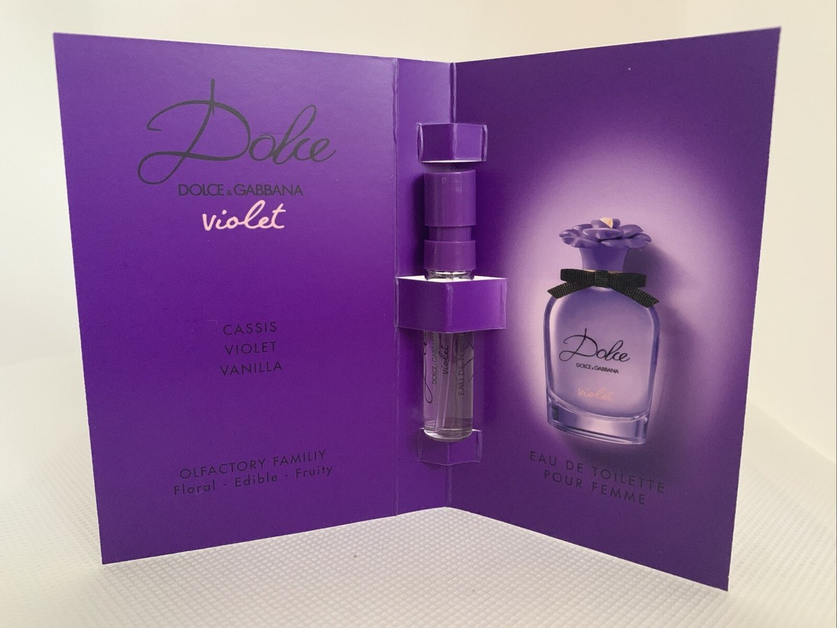 Dolce & Gabbana Violet Eau De Toilette Spray 1.5ml Sample Spray | eBay