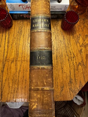 Rare Grahams Magazine 1847 First Edition Edgar Alan Poe Henry David ...