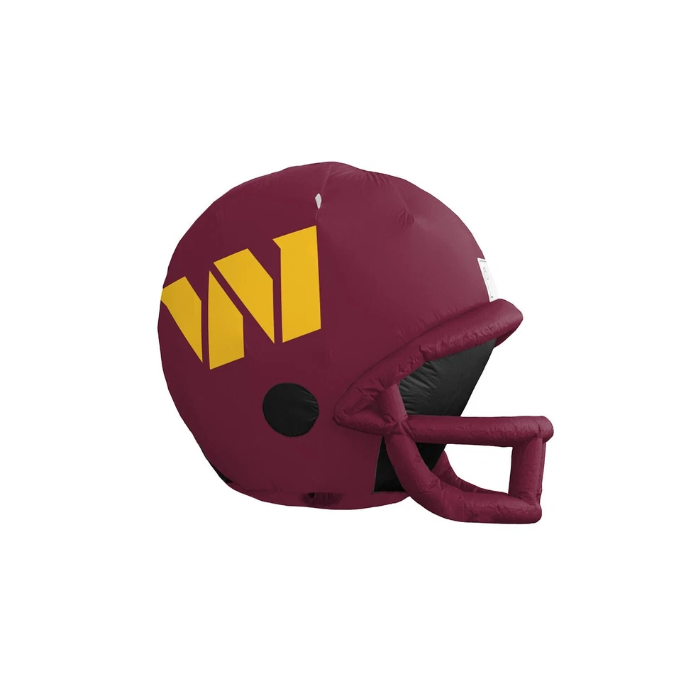 Casco inflable Logo Brands con licencia oficial NFL 4' Washington Commanders Foto 3 de 4