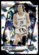 2024 Prizm WNBA Cracked Ice Prizm Maddy Siegrist #94 Wings